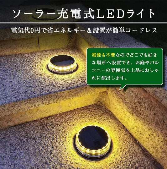 ソ-ラ-充電式LEDライト